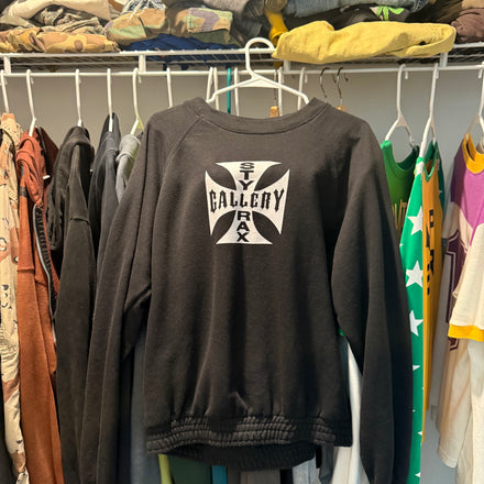 raglan chopper sweater sample